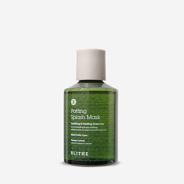 Blithe Patting Splash Mask Soothing & Healing Green Tea 150ml — Korean skincare product