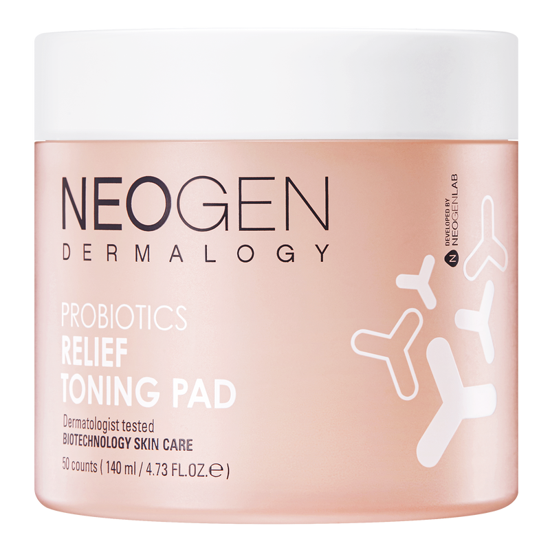 Neogen Probiotics Relief Toning Pads (50 Pads) — Neogen official product image