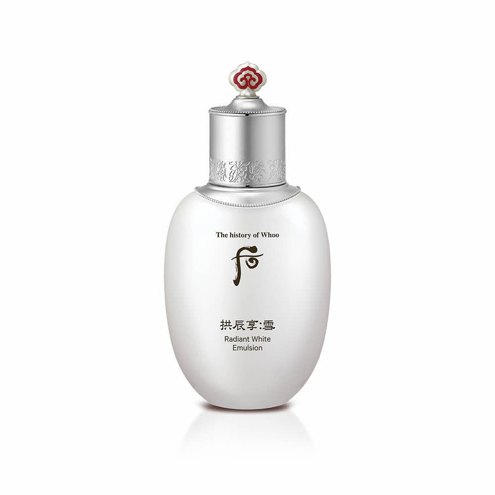 THE WHOO Gongjinhyang Radiant White Emulsion 110ml — official product image 1