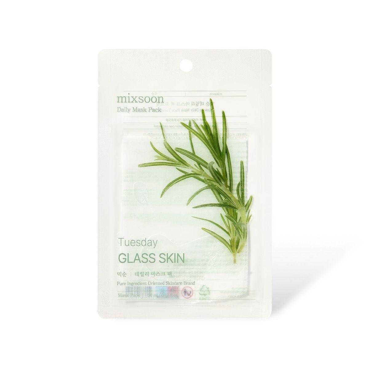 Mixsoon Daily Mask Pack — Tuesday Glass Skin 20ml × 10 product image 2
