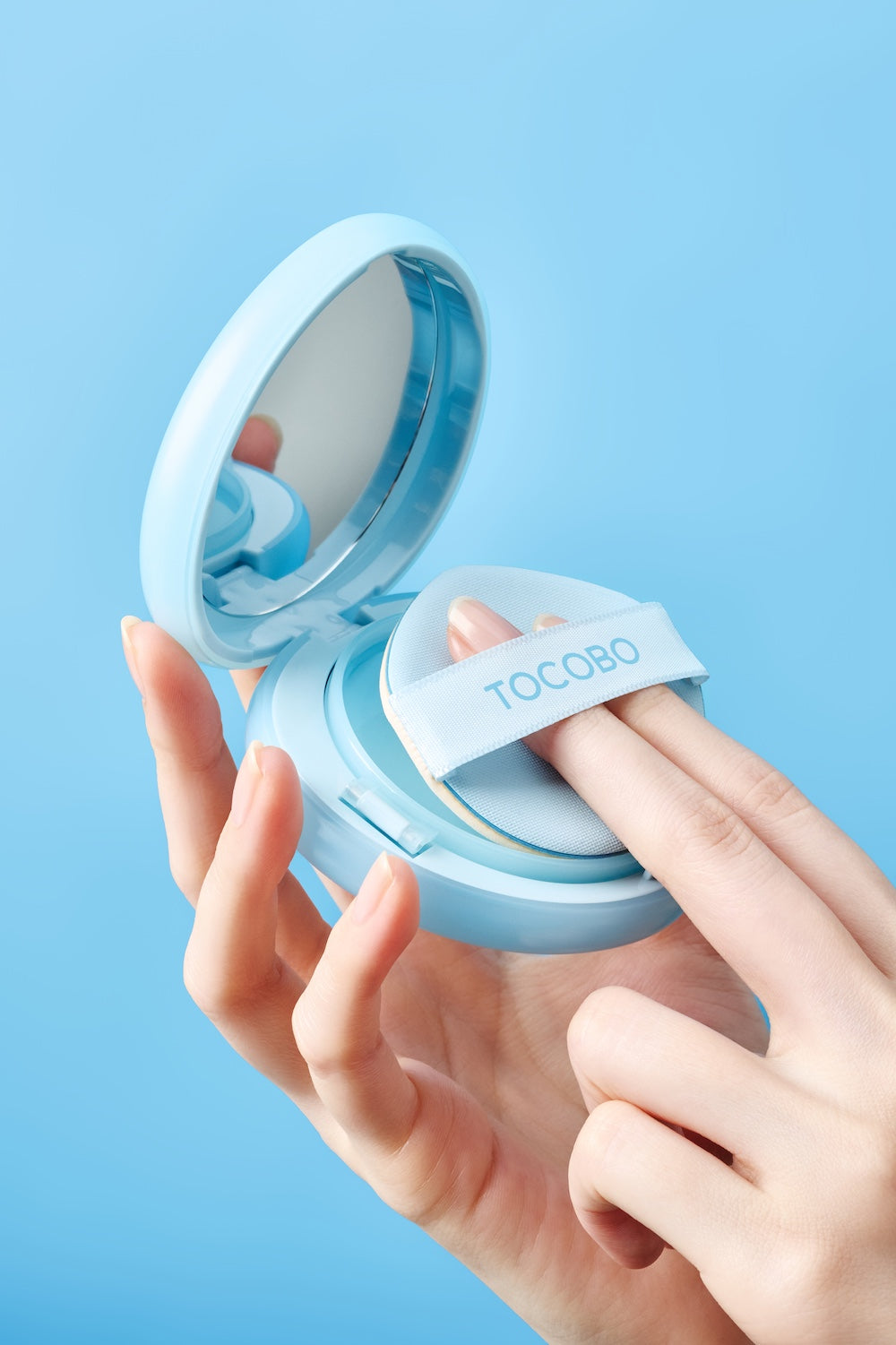 TOCOBO Blur Finish Sun Cushion 01 COTTON BLUE 13g - product image 8
