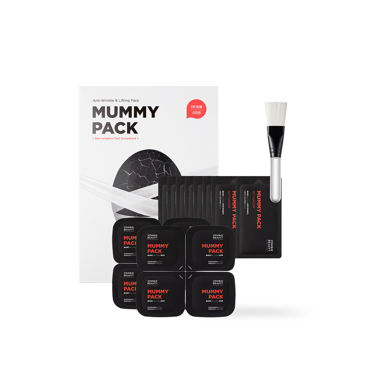 SKIN1004 ZOMBIE BEAUTY by SKIN1004 Mummy Pack & Activator Kit 2g x 8ea 3.5ml x 8ea — main product packshot