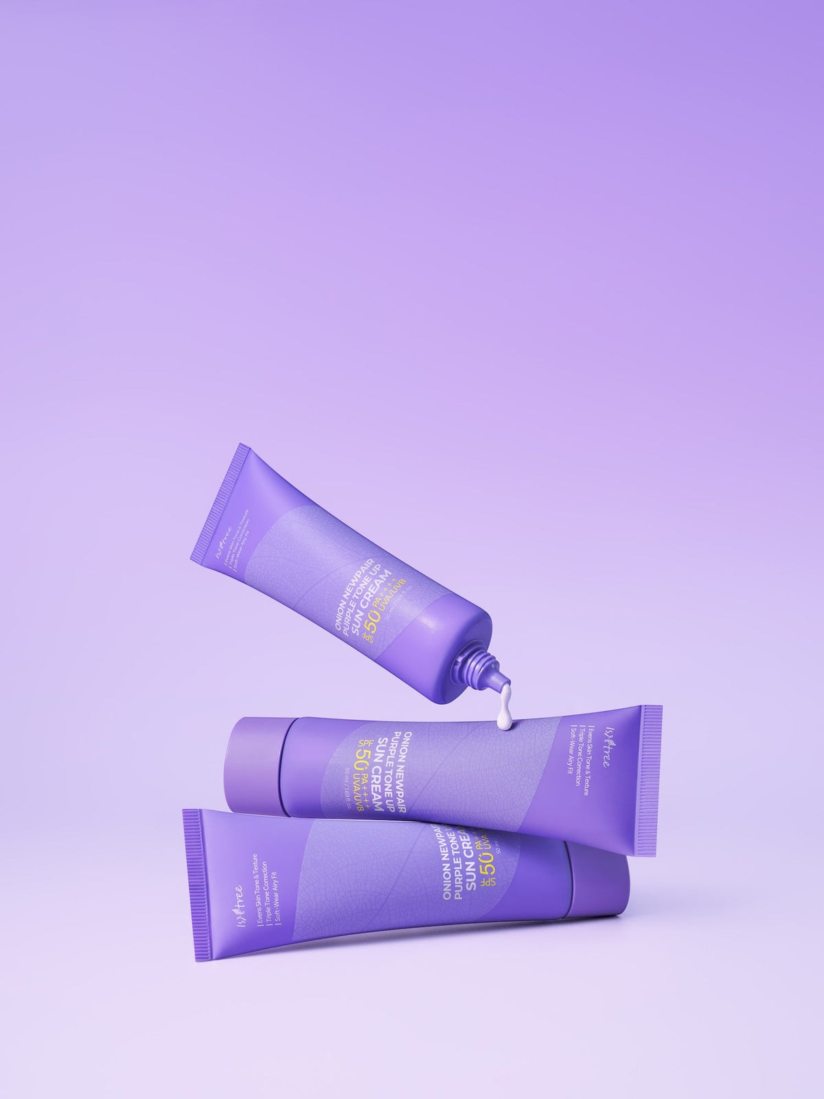 Isntree Onion Newpair Purple Tone Up Sun Cream 50ml — Sunscreen product image 350