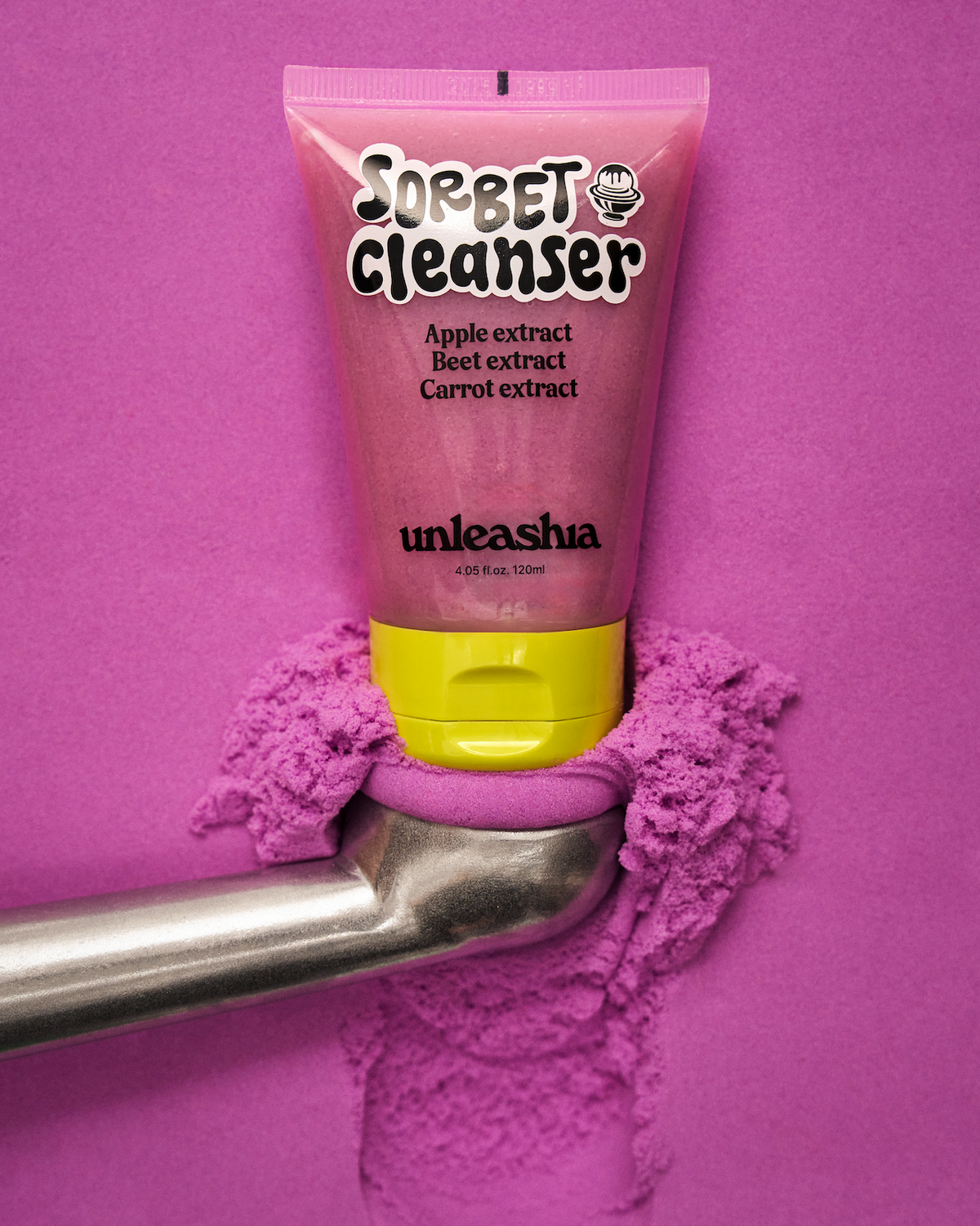 UNLEASHIA ABC Sorbet Facial Cleanser 120ml - official product image 6