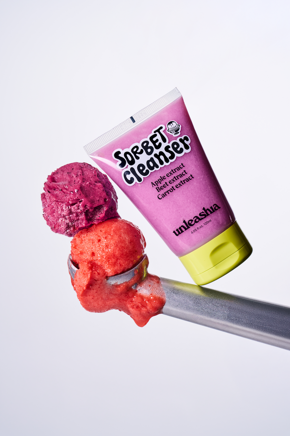 UNLEASHIA ABC Sorbet Facial Cleanser 120ml - official product image 7