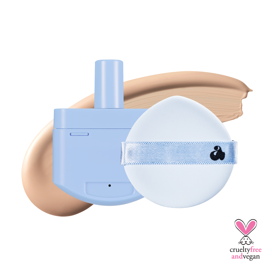 UNLEASHIA Babe Skin Baby Blue Cushion Re-Feel 21N Fluffy 15g - official product image 6