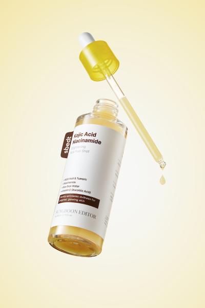 SUNGBOON EDITOR Kojic Acid Niacinamide Rice Peel Shot 80ml — official product image 1