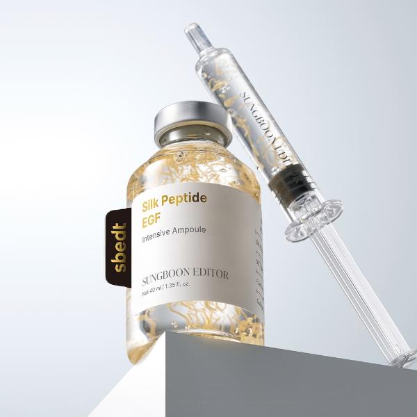 SUNGBOON EDITOR Silk Peptide EGF Intensive Ampoule 40ml — official product image 1