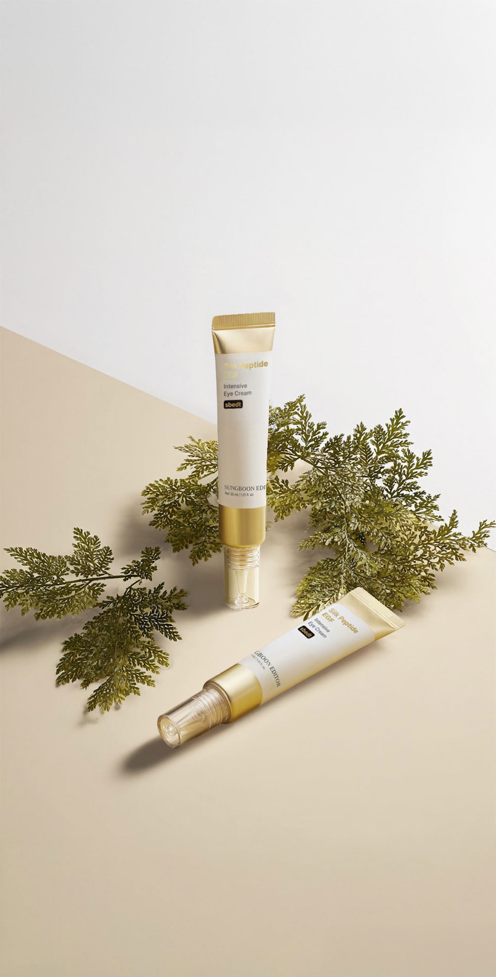 SUNGBOON EDITOR Silk Peptide EGF Intensive Eye Cream 30ml — official product image 4