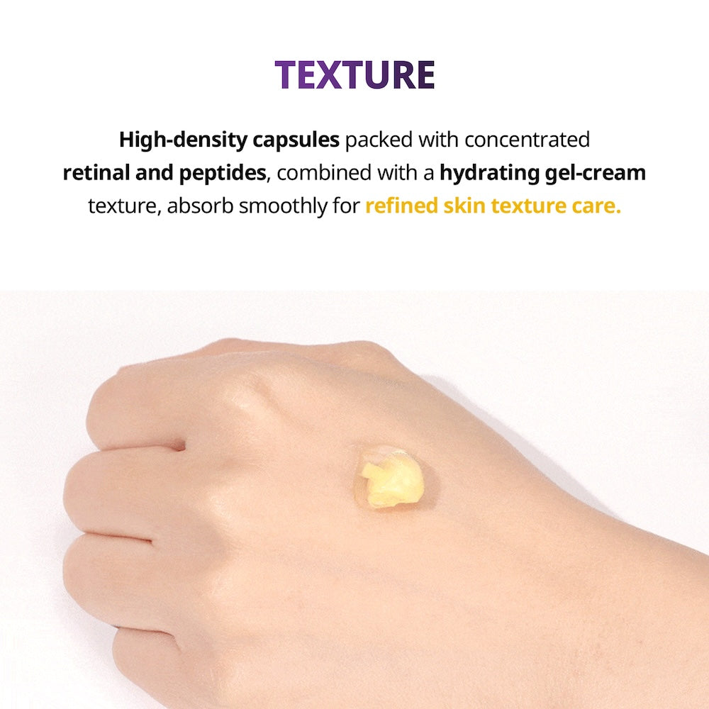 VT Cosmetics Retinal Peptide Hyaluronic Capsule Cream 50ml - official product image 11