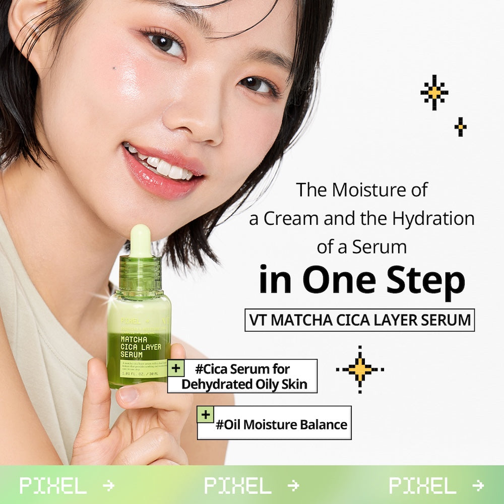 VT Cosmetics Matcha CIca Layer Serum 30ml - official product image 2