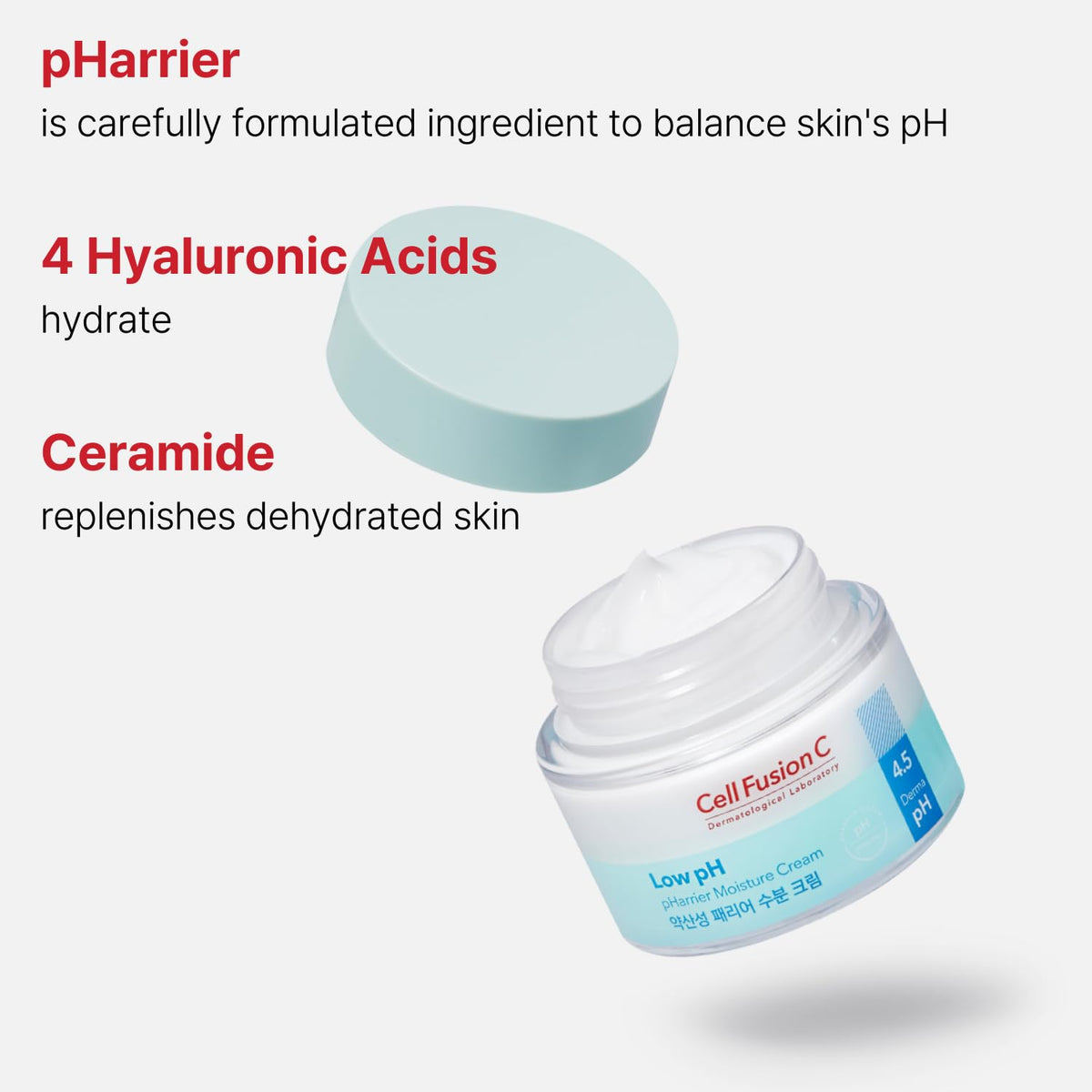 CellFusionC Low pH pHarrier Moisture Cream - 80ml — product detail image 5