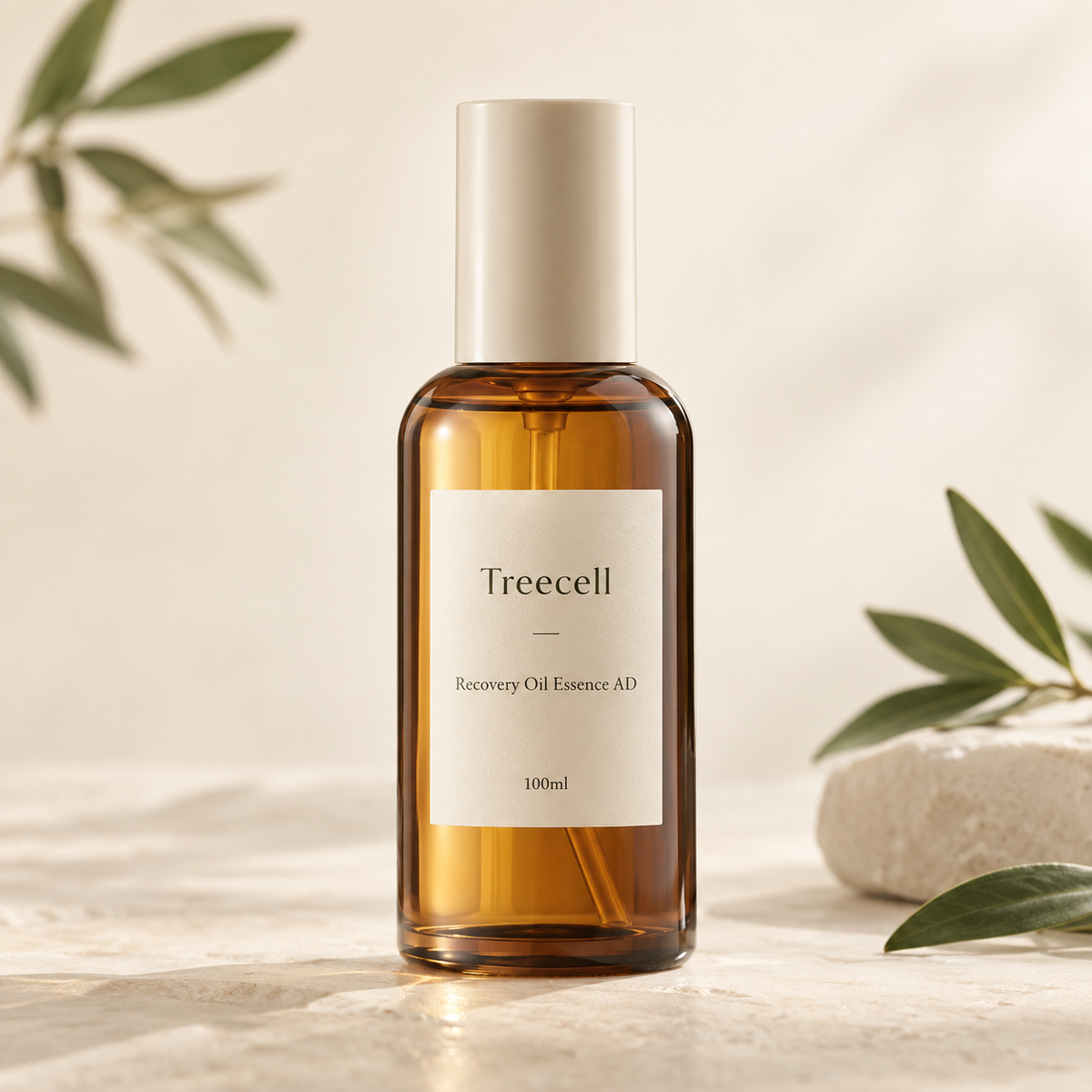 Treecell Recovery Oil Essence AD 100ml amber bottle