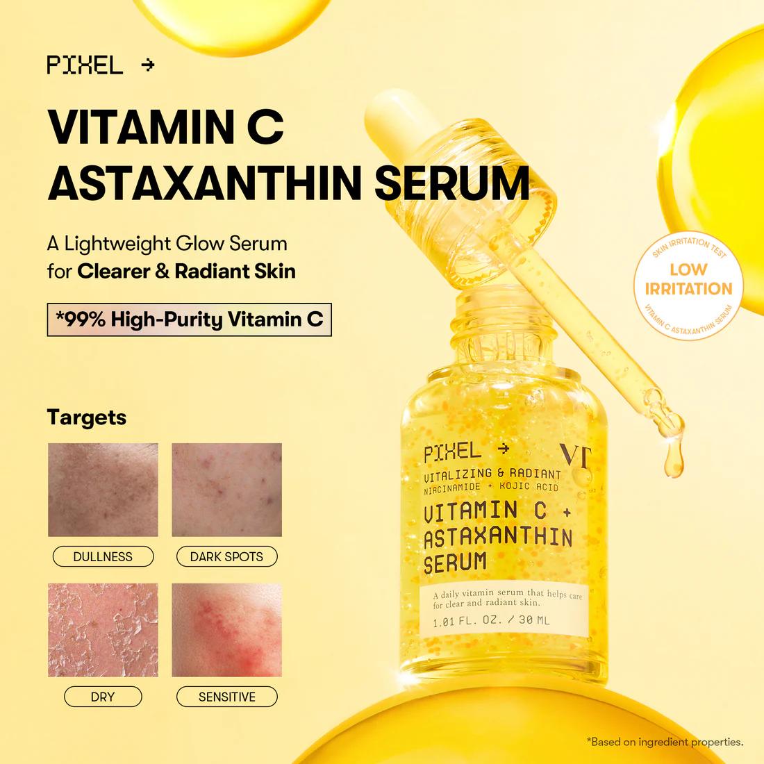VT Cosmetics Vitamin C+ Astaxanthin Serum 30ml - official product image 2