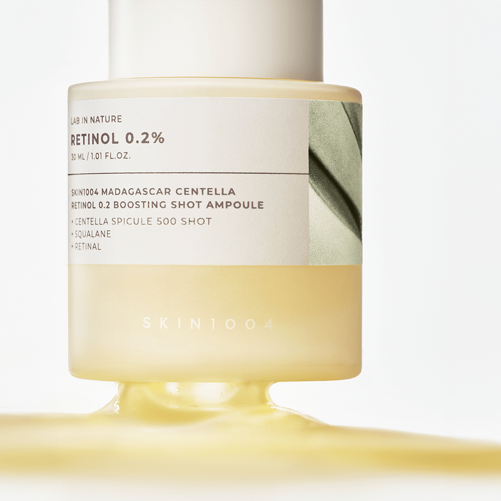 SKIN1004 Madagascar Centella Retinol 0.2 Boosting Shot Ampoule 30ml — official product image 5