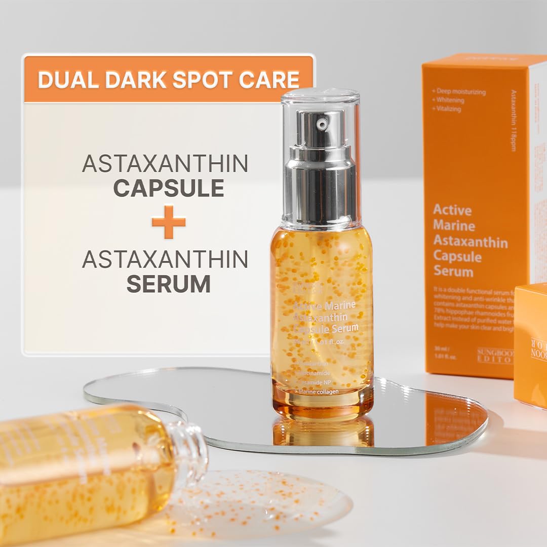 SUNGBOON EDITOR Active Marine Astaxanthin Mask 23ml*10ea — official product image 4