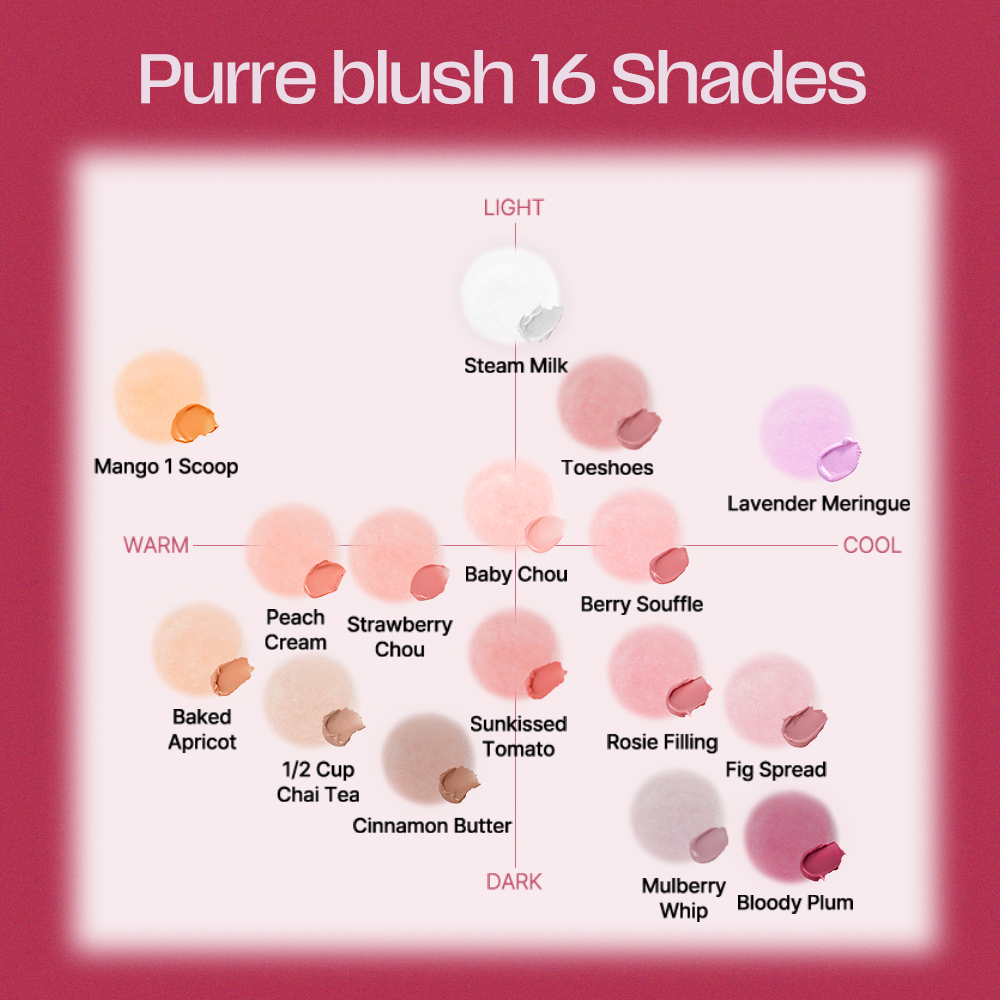 TIPTOE Blurry Puree Blush Z04 Sunkissed Tomato 5g — official product image 4