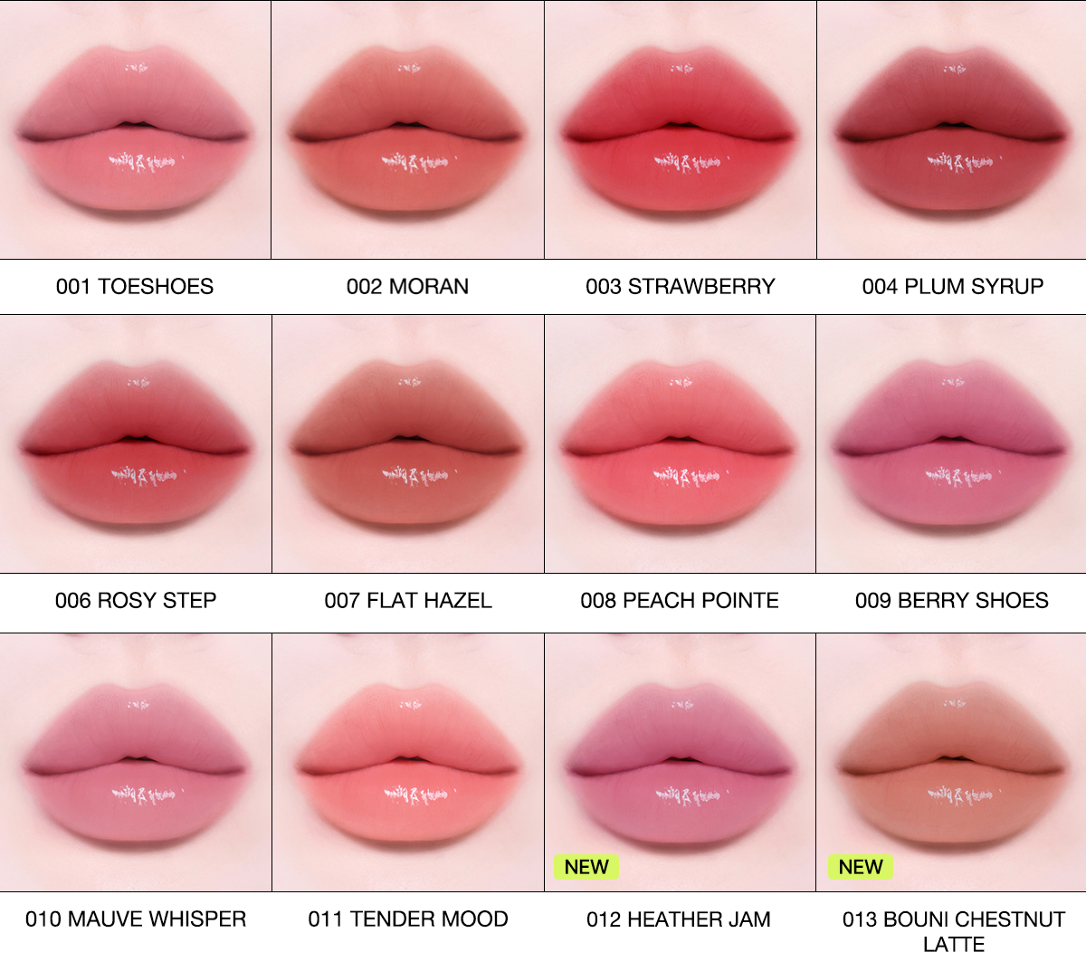 TIPTOE Jelly Stick 003 Strawberry 3.5g — official product image 4