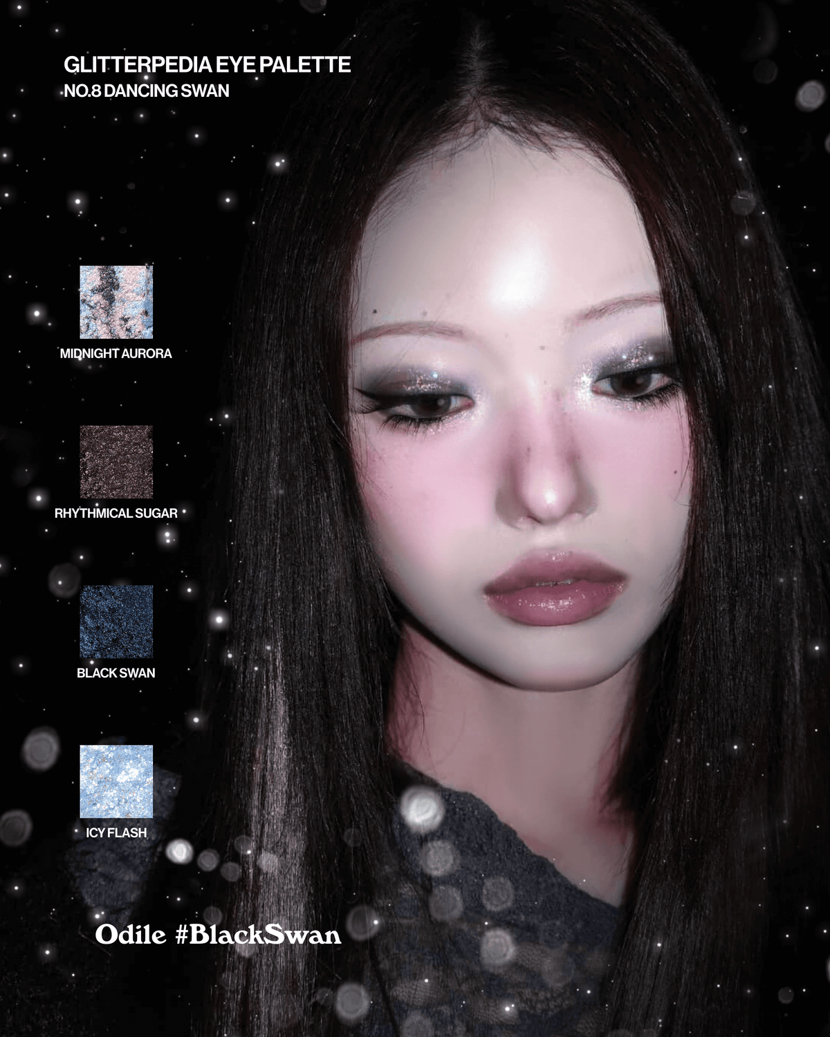 UNLEASHIA Glitterpedia Eye Palette No.3 All of Coralpink 6.6g - official product image 7