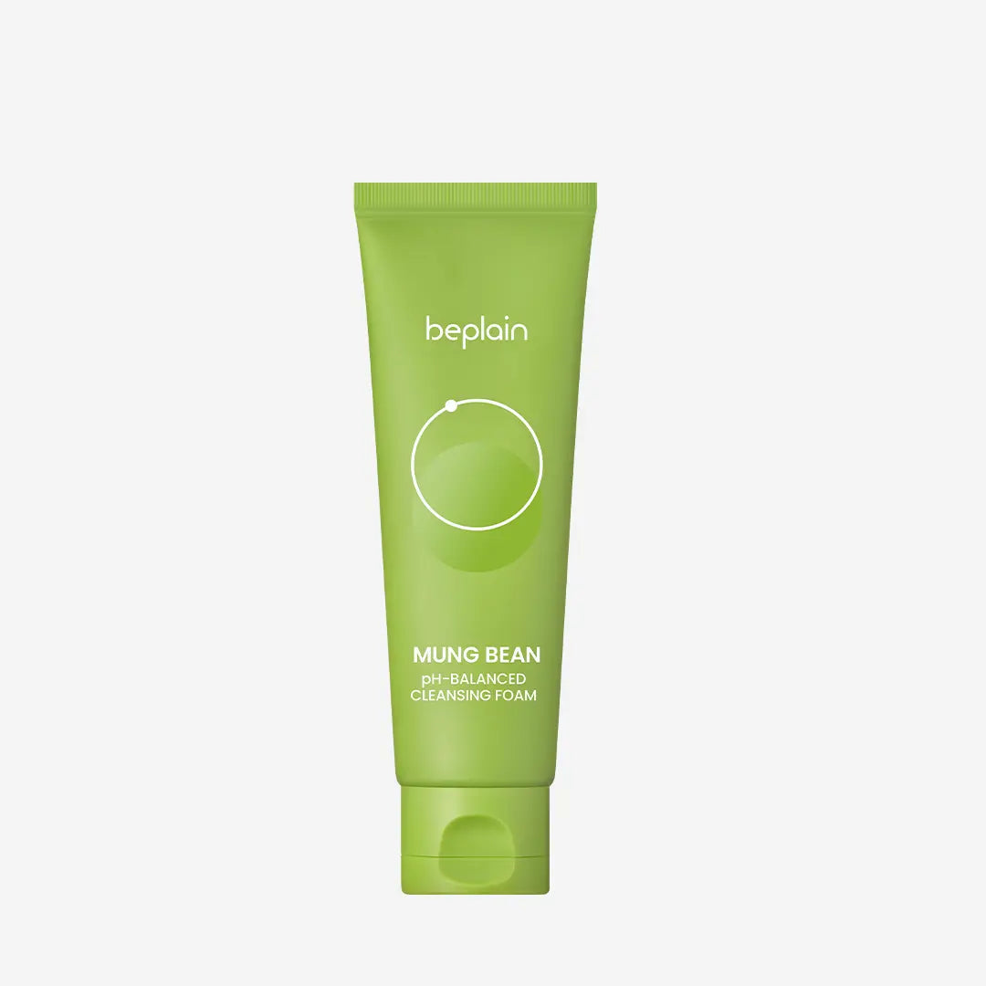 Beplain Mung Bean cleanser in Korean skincare for visible pores set