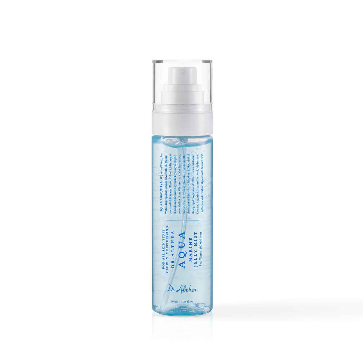 Best Korean Facial Mists for Dry, Tight-Feeling Skin & Makeup Refresh in Europe: 6 Compared — Dr.Althea Aqua Marine Jelly Mist 100ml