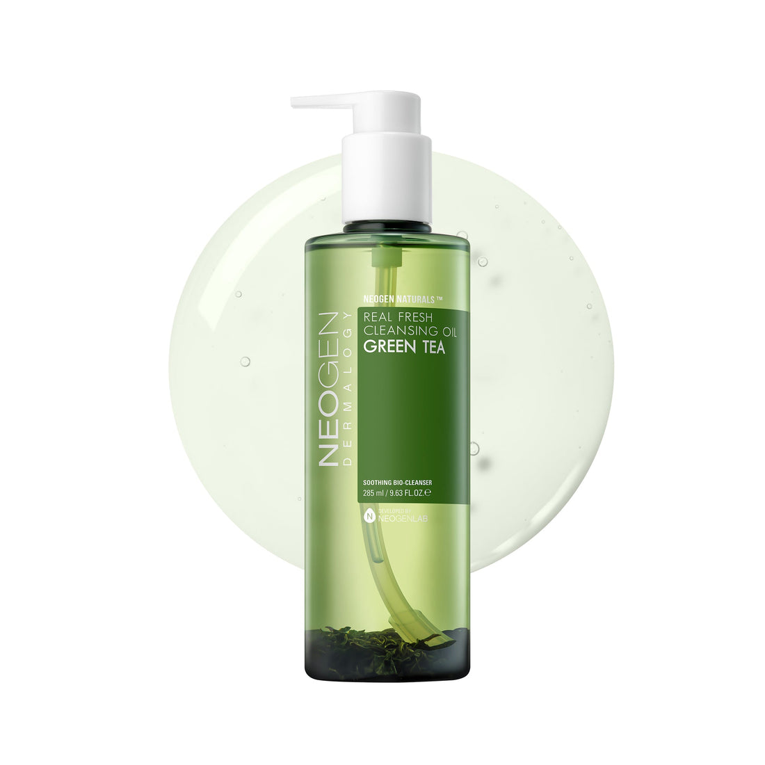 Neogen Real Fresh Cleansing Oil Green Tea 285ml — Neogen official product image 2