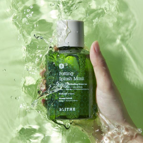 Blithe Patting Splash Mask Soothing &amp; Healing Green Tea 150ml product detail image 4