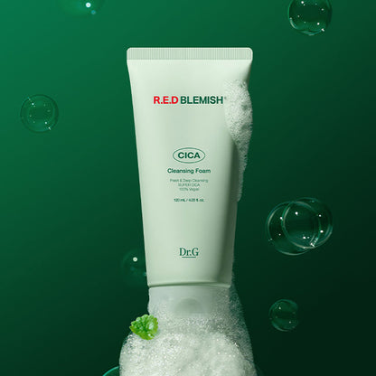 Dr.G Red Blemish Cica Cleansing Foam 120ml product image detail 2