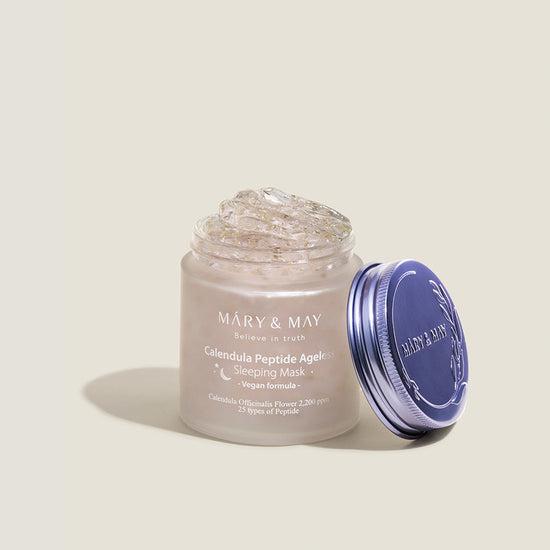 [Mary&amp;May] Calendula Peptide Ageless Sleeping Mask 110g