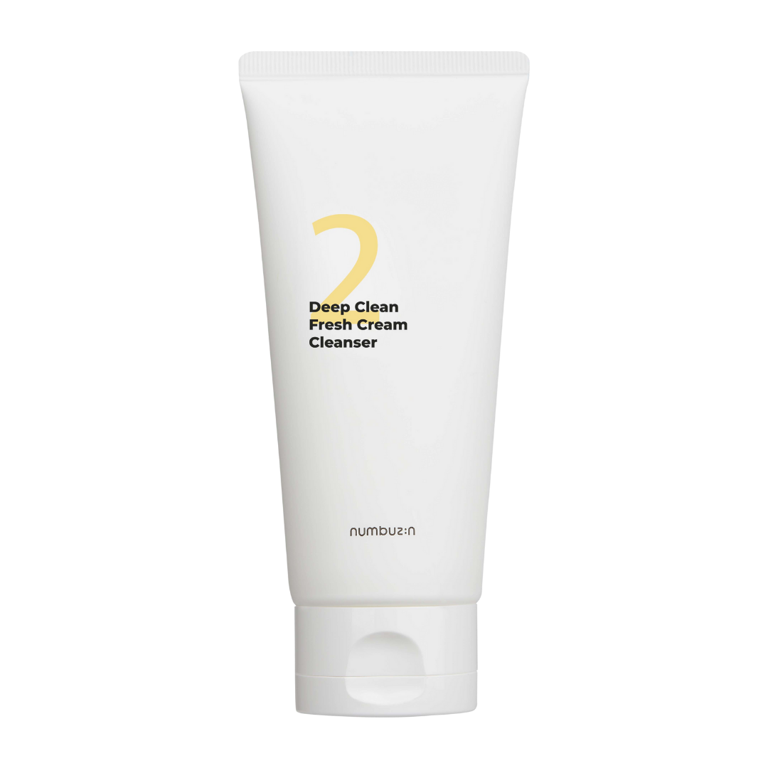 Numbuzin No. 2 Deep Clean Fresh Cream Cleanser 120ml — official product image 1
