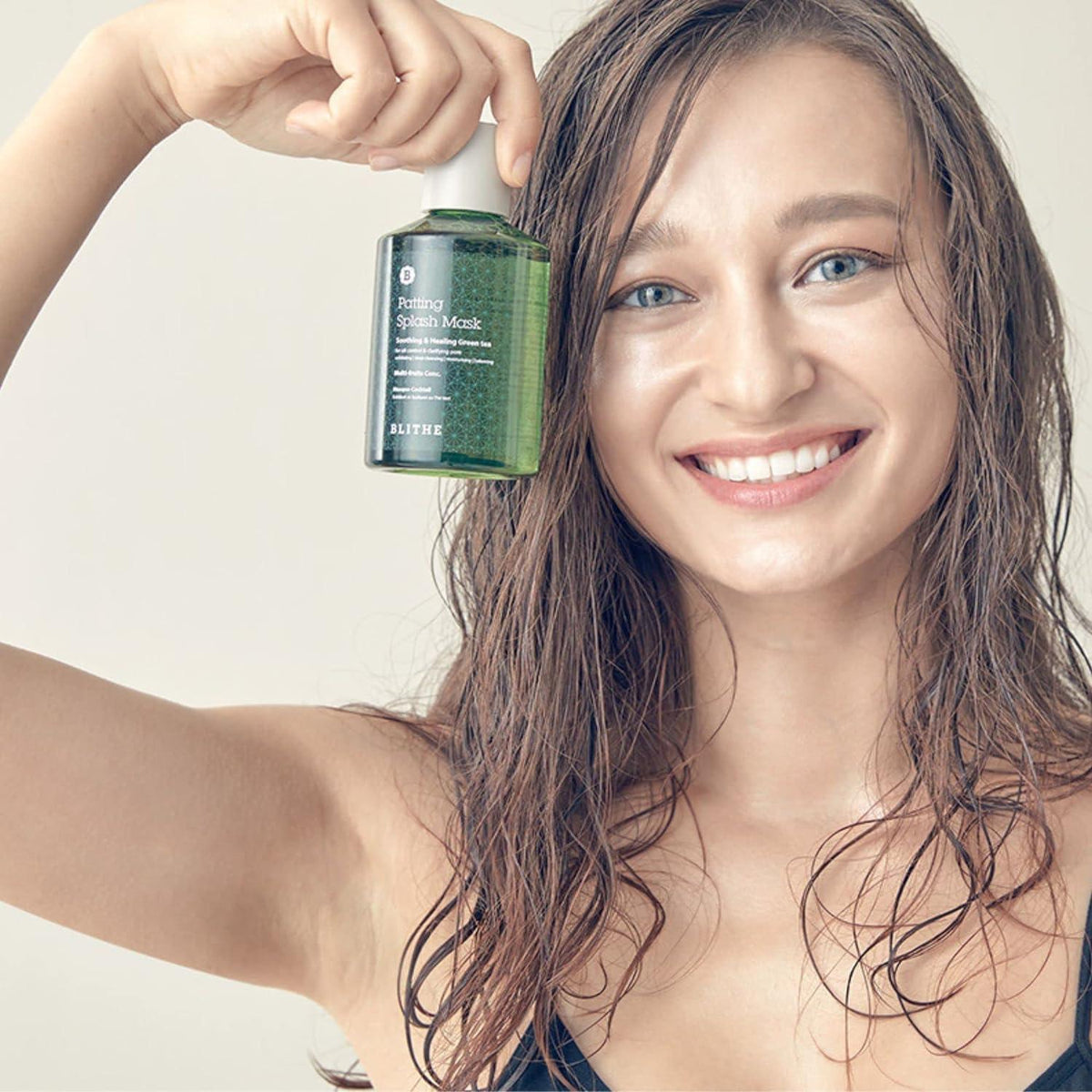 Blithe Patting Splash Mask Soothing &amp; Healing Green Tea 150ml product detail image 9