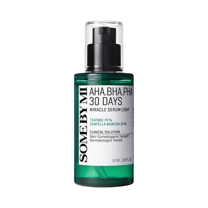 SOME BY MI AHA BHA PHA 30 Days Miracle Miracle Serum Light 50ml — official product image 1