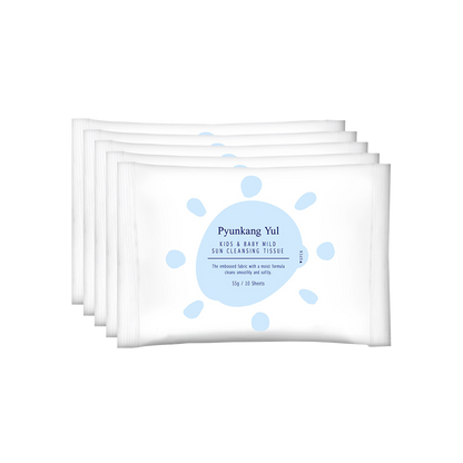 Pyunkang Yul Kids &amp; Baby Mild Sun Cleansing Tissue 10ea*5 official product gallery image 2