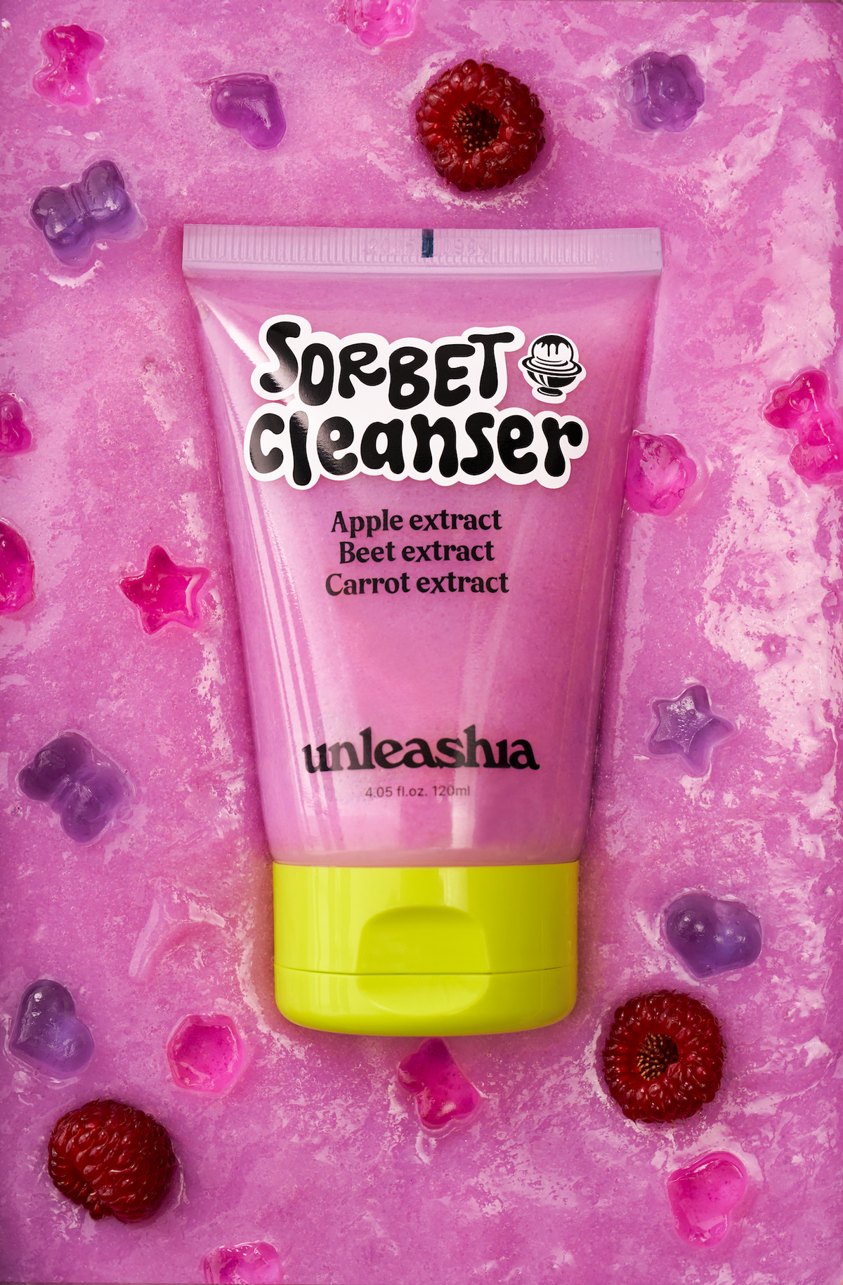 UNLEASHIA ABC Sorbet Facial Cleanser 120ml - official product image 12