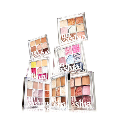UNLEASHIA Glitterpedia Eye Palette No.1 All of Glitter 6.2g - official product image 5