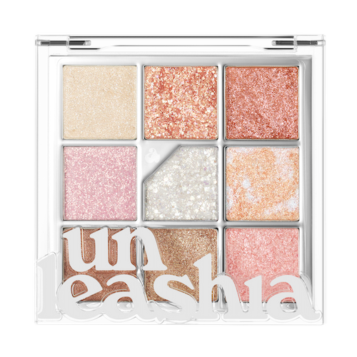 UNLEASHIA Glitterpedia Eye Palette No.1 All of Glitter 6.2g - official product image 2