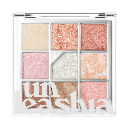 UNLEASHIA Glitterpedia Eye Palette No.1 All of Glitter 6.2g - official product image 2