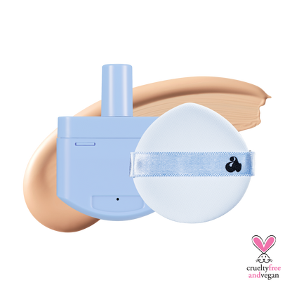 UNLEASHIA Babe Skin Baby Blue Cushion Re-Feel 21N Fluffy 15g - official product image 21