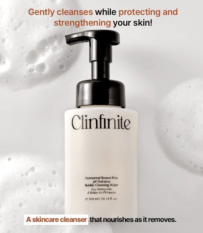 Clinfinite Fermented Rice Mild Acidic Bubble Cleansing Water 300ml product image 4