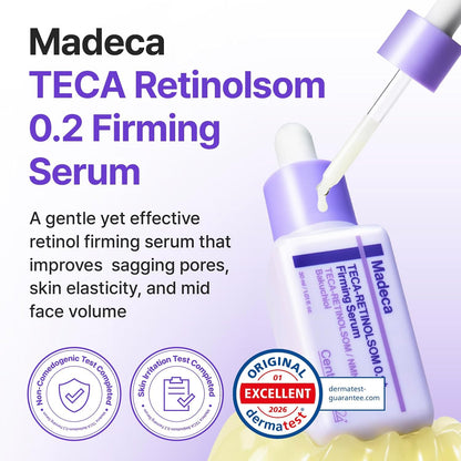 Centellian24 Madeca TECA RETINOLSOM 0.2 Firming Serum 30ml — product detail image 3