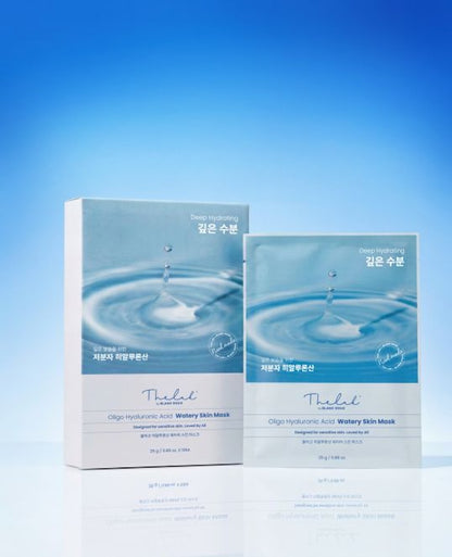 THE LAB by blanc doux Oligo Hyaluronic Acid Watery Skin Mask 10p — official product image 2