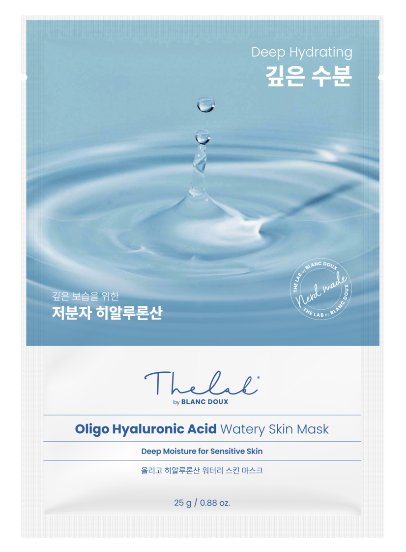 THE LAB by blanc doux Oligo Hyaluronic Acid Watery Skin Mask 10p — official product image 8