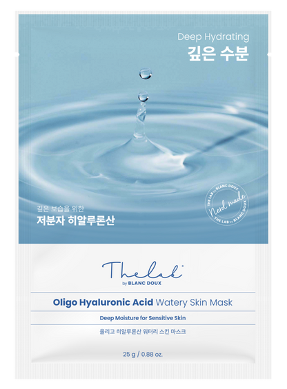 THE LAB by blanc doux Oligo Hyaluronic Acid Watery Skin Mask 10p — official product image 8