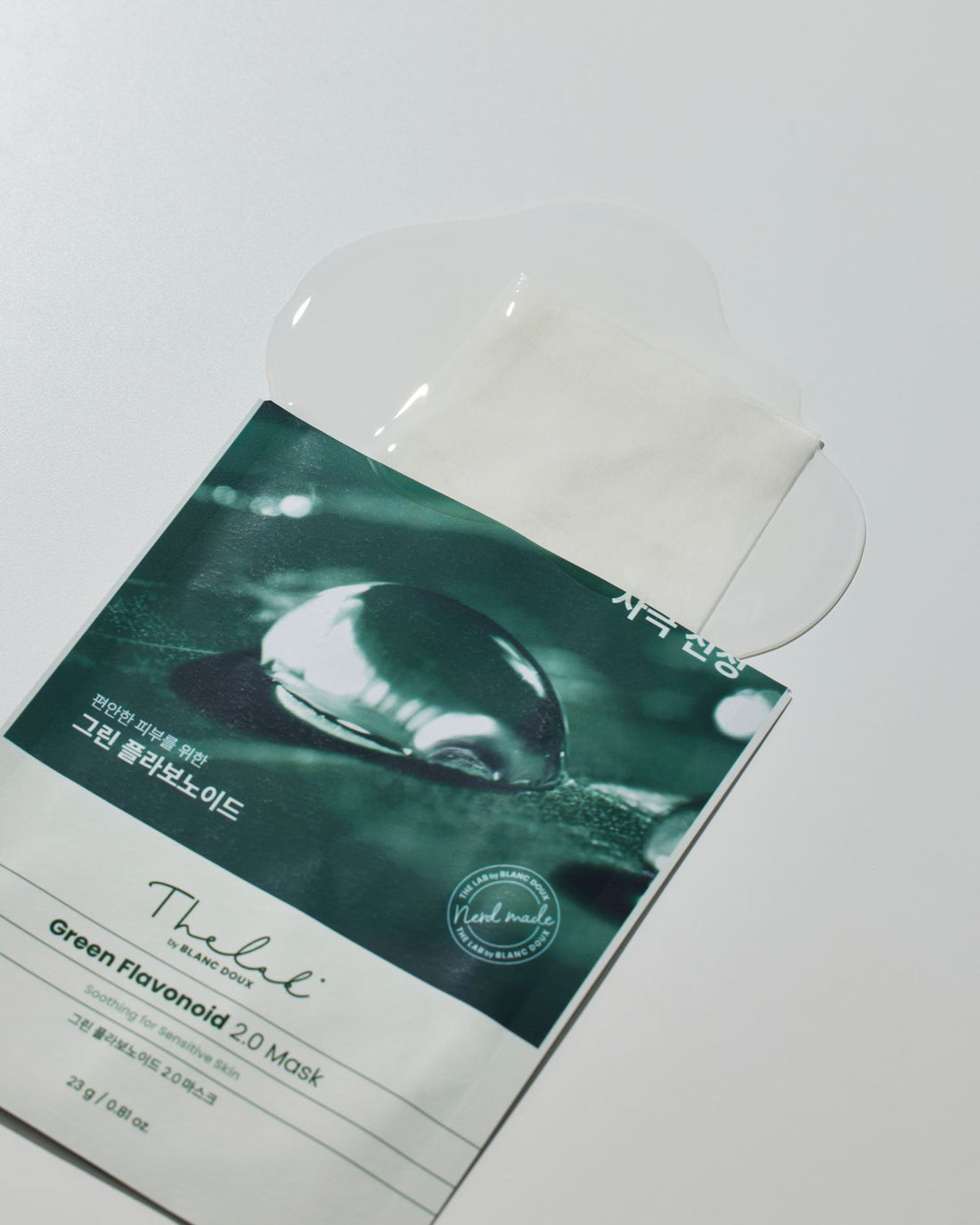 THE LAB by blanc doux Green Flavonoid 2.0 Mask 10p — official product image 2