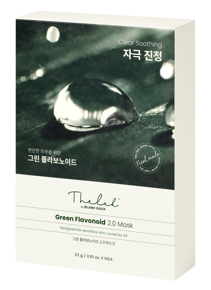 THE LAB by blanc doux Green Flavonoid 2.0 Mask 10p — official product image 11