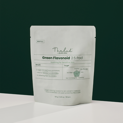 THE LAB by blanc doux Green Flavonoid 2.5 Pad 120g (90p) REFILL — official product image 2