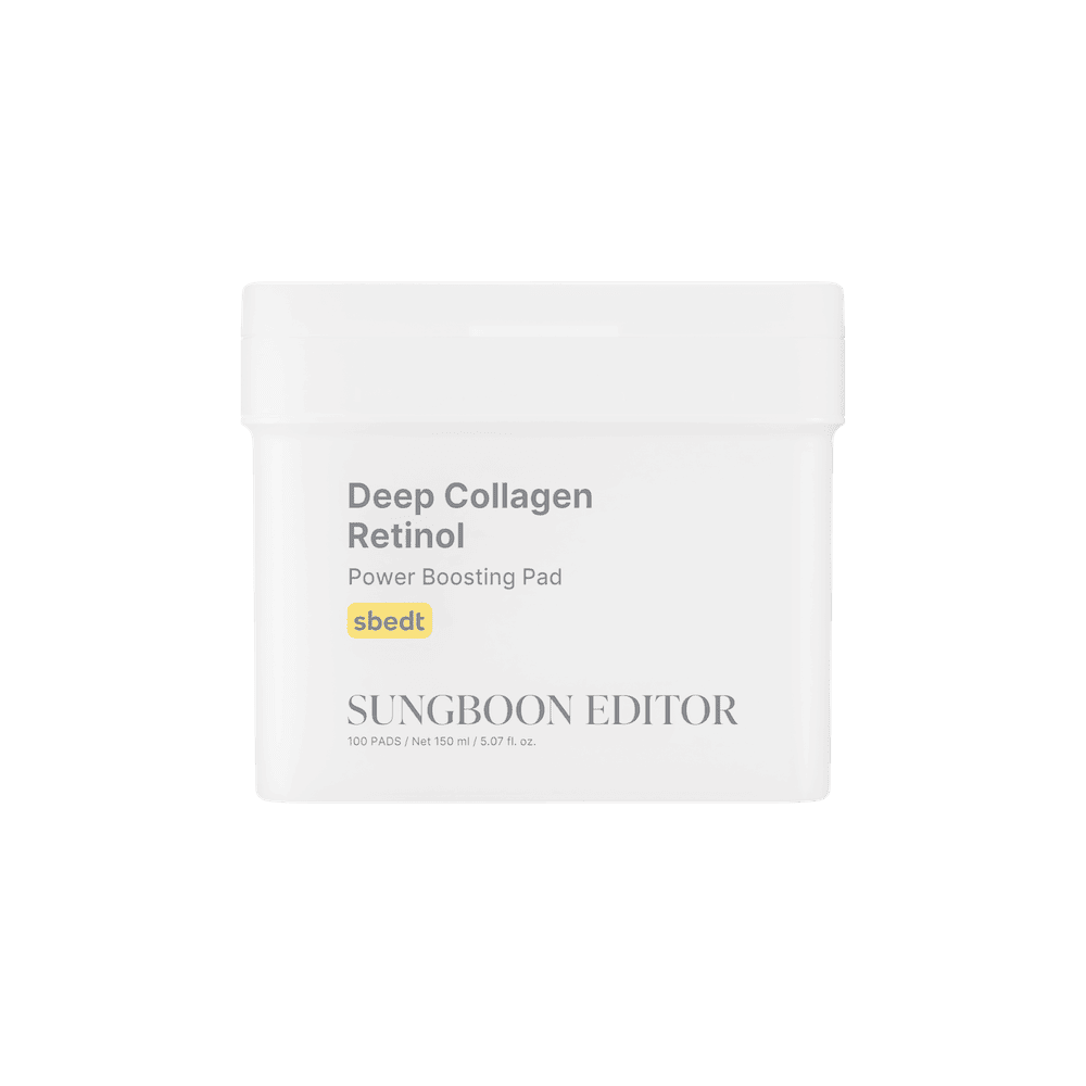 SUNGBOON EDITOR Deep Collagen Retinol Power Boosting Pad 150ml 100 pcs — official product image 4