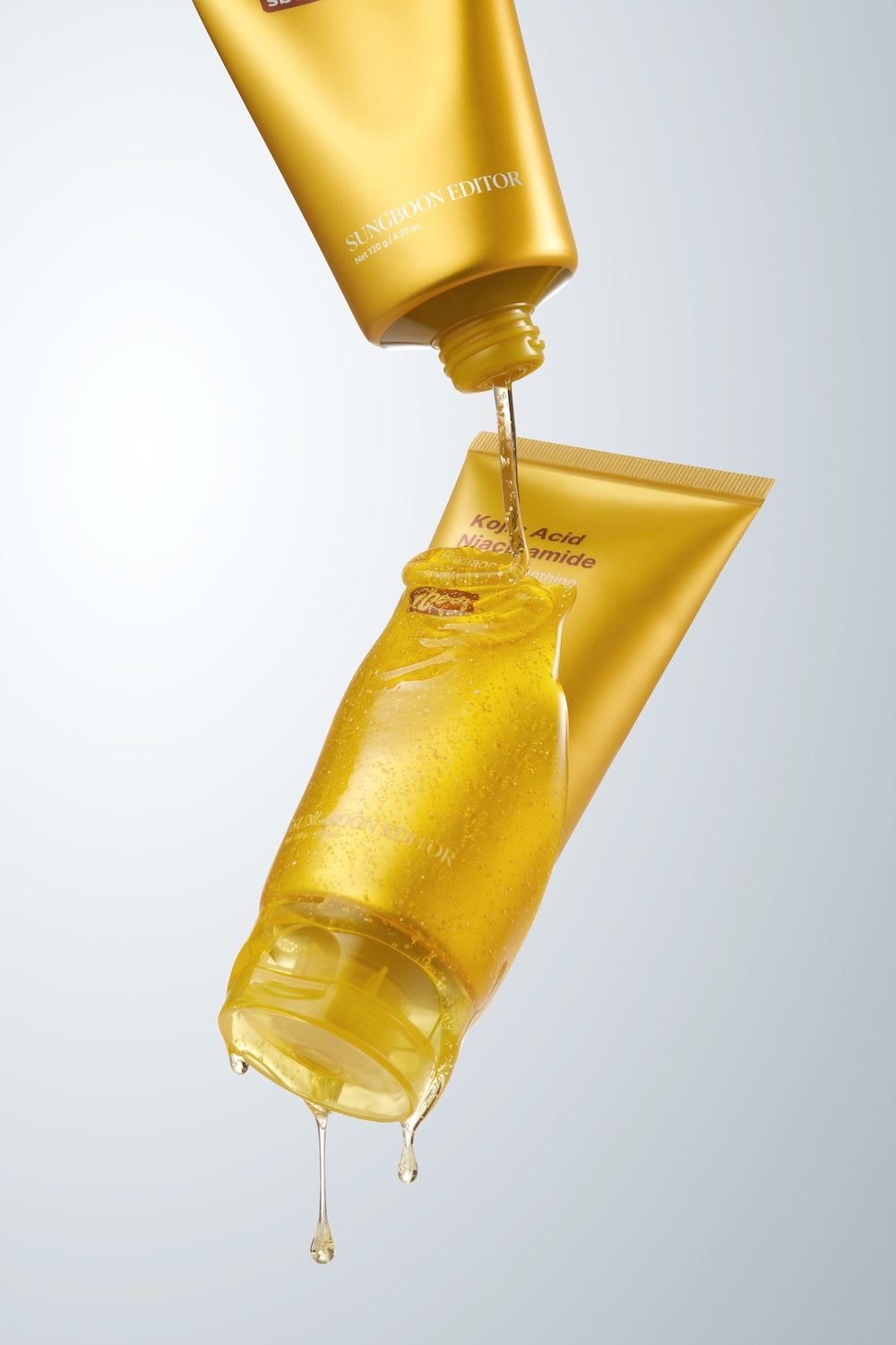 SUNGBOON EDITOR Kojic Acid Niacinamide Radiance Soothing Gel Cleanser 120g — official product image 6