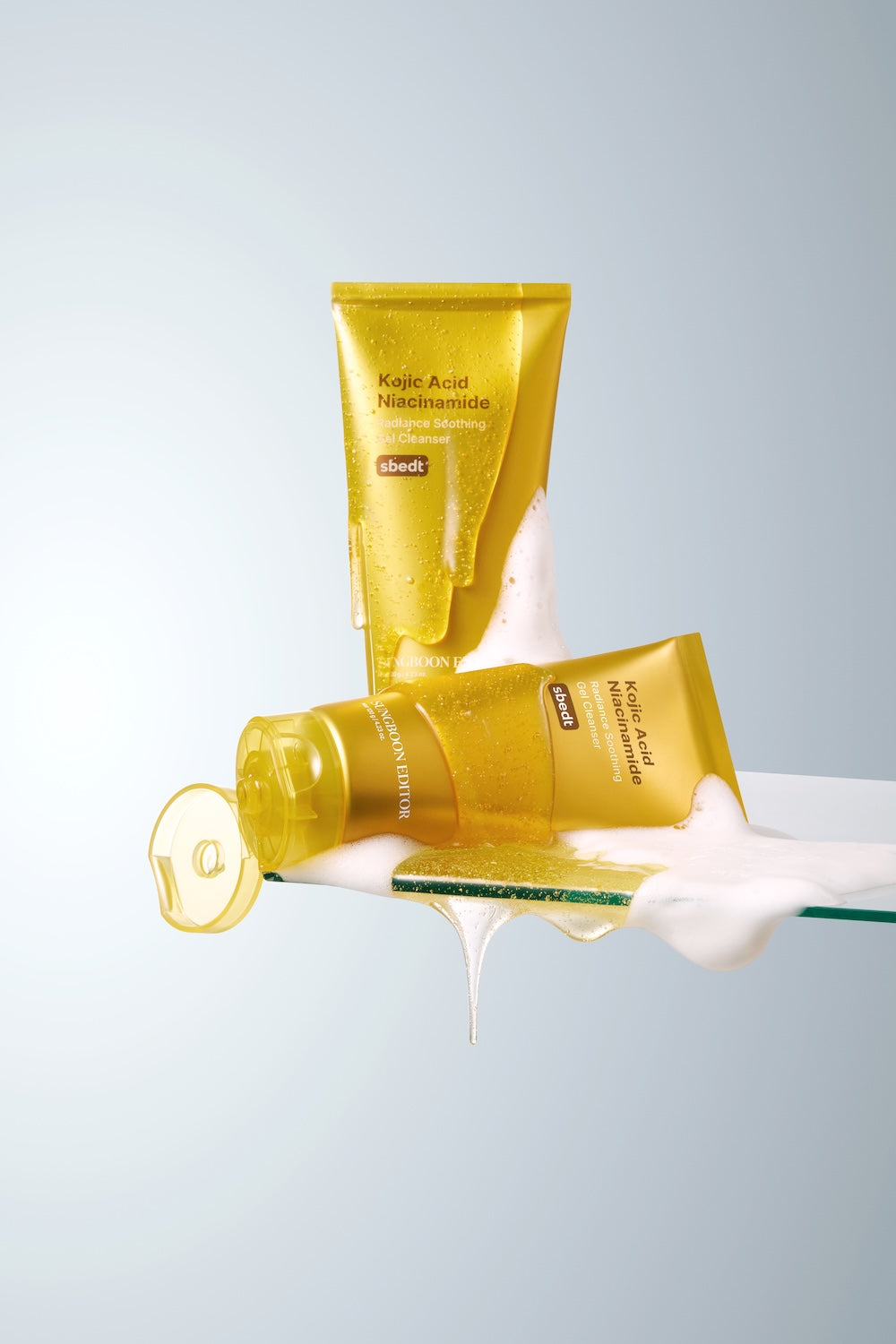 SUNGBOON EDITOR Kojic Acid Niacinamide Radiance Soothing Gel Cleanser 120g — official product image 7