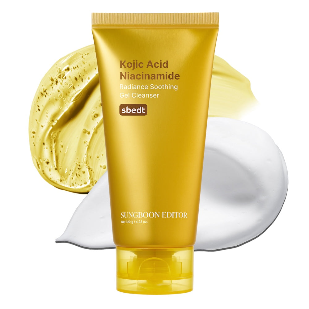 SUNGBOON EDITOR Kojic Acid Niacinamide Radiance Soothing Gel Cleanser 120g — official product image 10